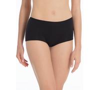 Calida Bodywear Panty Benefit Women Damen, klassisch geschnitten, Doppelpack, Schwarz XS