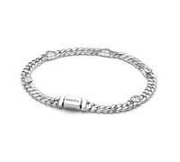 Damen Panzerarmband aus Sterlingsilber, Timeless