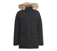 adidas Wintermantel Hooded Fur Parka (wasserabweisend) schwarz Damen, Größe XS