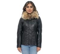Damen-Parker-Jacke aus Leder - Arvada EU 38 / UK 10