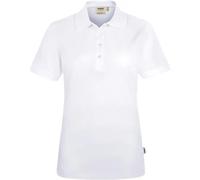 HAKRO Damen Poloshirt MIKRALINAR® ECO weiß, 4XL