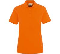 Hakro Damen Poloshirt 110 – Regular Fit, einfarbig – Orange Größe M
