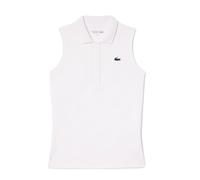 Damen Poloshirt Lacoste Ultra-Dry Anti-UV Golf - Weiß (S)