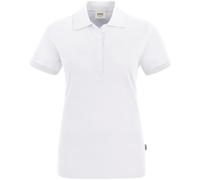HAKRO Damen Poloshirt Stretch 222, weiß, Größe 2XL (Arbeitshemd & Arbeitsshirt)