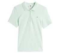 Damen Poloshirt Tommy Hilfiger 1985 Slim Pique Short Sleeves - Grün (L)