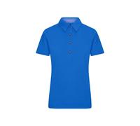 Damen Poloshirt Trachtenlook "JN715" - James & Nicholson Royal/Royal-White XXL