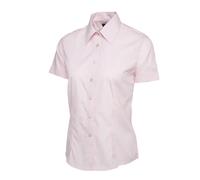 Damen Bluse Kurzarm "UC712" - Uneek Pink 4XL