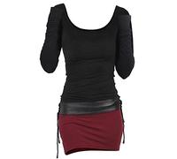 Damen Pulloverkleid Mit Kapuze Herbstkleid Sexy Pullover Kleid Kapuzenpullover Hoodie Farbeblock Slim Casual Langarm Minikleid Enges Strickkleid Herbst Winter Frauen Bodycon Gothic Winterkleid