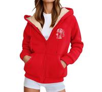 Damen Pullunder Beige Hoodies Polo Braun Altrosa Besondere Flausch Ohren Panda Longsleeve Angeles Grenzgänger Off Grobstrickpullover Rockansatz Leinen RIPP Schulter Hundemotiv Hellbraun