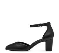 Tamaris Damenschuhe Klassische Pumps BLACK LEATHER BLACK LEATHER - Gr. - 35
