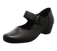 Damen Pumps in Schwarz von Rieker mit Klettverschluss im Mary Jane-Design. schwarz Gr. 36