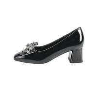 Damen Pumps mit 6 cm mittelhohem Blockabsatz für formelle Anlässe | Große Größe 35-42 für formelle Abschlussball- und Hochzeitsgäst-Outfits