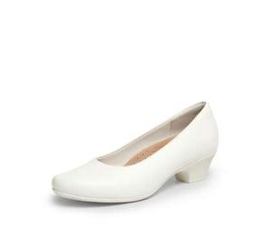 Damen-Pumps mit Blockabsatz, Bequem Slip On Büro Business, Hochzeit und Freizeit Schuhe