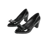 Damen-Pumps mit spitzer Kappe und mittelhohem Absatz | Schlupf-Pumps, formelle Schuhe für Party, Hochzeit, Abschlussball, Büro