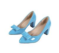 Damen-Pumps mit spitzer Kappe und mittelhohem Absatz | Schlupf-Pumps, formelle Schuhe für Party, Hochzeit, Abschlussball, Büro