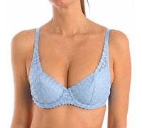 Damen Push-Up Bügel-BH mit floraler Spitze 00DFE EU 70B / UK 32B