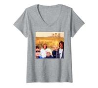 Damen Radiohead Pablo Hony Era Thom Yorke 1993 von AJ Barratt T-Shirt mit V-Ausschnitt