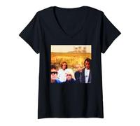 Damen Radiohead Thom Yorke Pablo Hony Era 1993 von AJ Barratt T-Shirt mit V-Ausschnitt