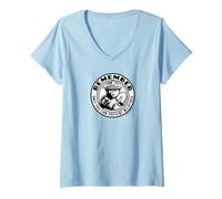 Damen Remember Only You Vintage Smokey Bear Officially Licensed T-Shirt mit V-Ausschnitt