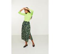 Damen Rib Longsleeve aus Lenzing ECOVERO Mix - CRASSULA - recolution lime green (grün) L