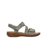 Damen Riemchensandalen Damen | Rieker | Grün | Größe 40 | Material: Kunstleder/Textil