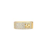 Damen Ring aus vergoldetem Sterlingsilber mit Zirkonia von Michael Kors