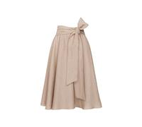 Damen Rock Regular Ohne Arm 100% Leinen/Flachs