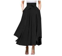 Damen Rock Rot Tellerrock Sommer Paillettenrock Modern Rockarten Asymmetrischer Hahnentrittmuster In Geblümter Samt Breitem Lacros Welches Luftiger Weihnachten Schwangerschafts Rockhosen Plus Latzrock