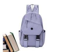 Damen-Rucksack - Damen-Tagesrucksack mit hohem Fassungsvermögen, spritzwassergeschützter Reise-Schulterrucksack mit Staufächern für den Büro-Campus, modernes, lässiges Design für den täglichen Transpo
