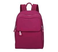 Damen-Rucksack, wasserdicht, lässig, Reiserucksack, for Teenager-Mädchen, Rucksack, Schule, Büchertasche, klein für Uni, Schule(Rose red)