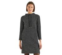 Cecil Damen Salt and Pepper Look Kleid in Schwarz, Gr: XXL