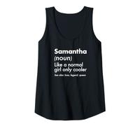 Damen Samantha Like A Normal Girl Only Cooler Queen Vorname Tank Top