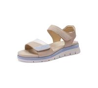 ara Cambridge Sandale beige blau für Damen, beige, Größe 38 EU