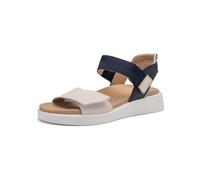 ara Madeira Sandale cream blau für Damen, blau, Größe 39 EU