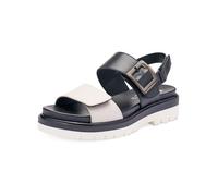 Riemchensandale ARA "Ara Sandalen Leder", Damen, Gr. 43, schwarz, Leder, Schuhe Riemchensandale (40424122-43) schwarz