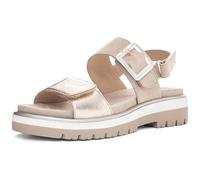 Ara Plateausandalette MALAGA Damen Sand Glattleder/Velours Klettschuh Weite G Größe 40