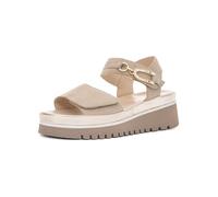 Damen Sandale Tibet Sand, Platin Gr. 42