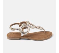 Damen Sandalen 33.543 Gold Braun - Gr. - 41