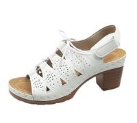 Damen Sandalen Mit Absatz, Faux Leder Sommer Slingpumps Damen Ballerina Mit Absatz Slingback Elegant Bequem Sandalen Riemchenpumps Frühling Kitten Heels Damenschuhe Ballerinas