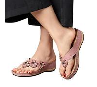 Damen Sandalen Plattform Pumps Retro Plateau Schuhe Sandaletten Mit Absatz Keilabsatz Strand Frauen Vintage Sommer Riemchen Flache Bequem Blockabsatz Elegant Transparente sexy mit hohen Absätzen J060