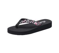 Damen Sandalen Sale Sommer Flach Bequem Zehentrenner Sandaletten mit Blumenstickerei Frauen Platform Wedges Pantoffeln Flip Flops Sandale Sommer Hausschuhe Indoor Outdoor Beach Pool Badelatschen