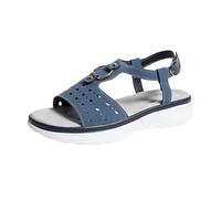 Damen-Sandalen Sommer Elegante Orthopädische Hausschuhe Schwimmbadsandalen Bohemia Rutschfeste Sandalen Damen Sommer Bequeme Lässige Klassische Slip-On Offene Zehe Schuhe Strandschuhe, blau, 38 EU