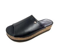 Damen Sandalen Sommer Freizeitsandalen Elegant Freizeit Vorne Geschlossen Sport Outdoorsandalen mit Hohen Absätzen Strandschuhe Sandaletten