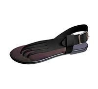 Damen Sandalen Sommer Freizeitsandalen Riemchensandalen Vorne Geschlossen Zehentrenner Keilsandalen mit Zwei Bändern Römersandalen Sandalen Slides Für Damen