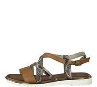 Jana Lua Damen Sandale in Braun, Größe 38