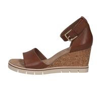 Caprice Sandalen Leder Cognac