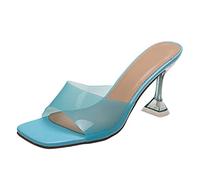 Damen Sandalette High Color Feste Fischsandalen Mit Hohen Absätzen Hohe Damen-Mundpantoffeln Tragen Sie Damensandalen Sandalen Heels Schuhe Absatz Sandaletten Elegant Sommer Für Hochzeitsschuhe