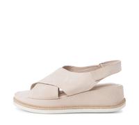 Leder Sandalen Tamaris Ivory 5W7946370