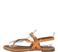 Damen-Sandalette ORANGE - Gr. - 41