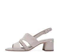 Tamaris Sandalen Veloursleder Taupe